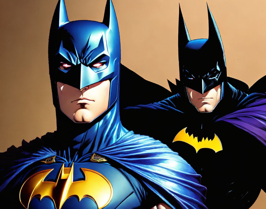 Comparison of Modern and Classic Batman Suits