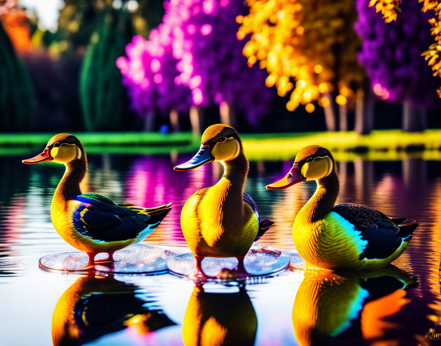 Ducks Trio