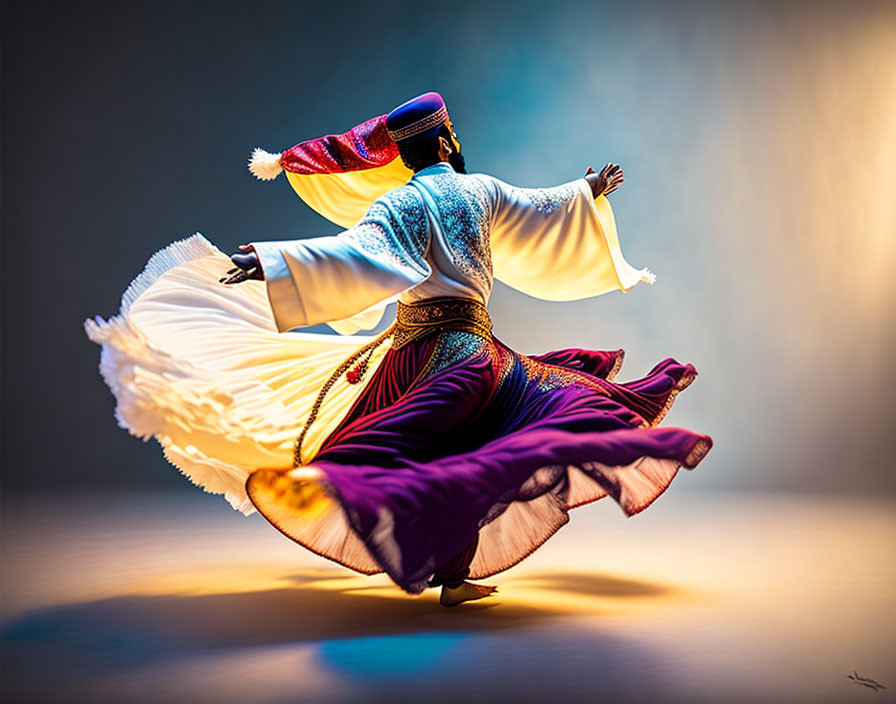 Whirling Sufi Dervish