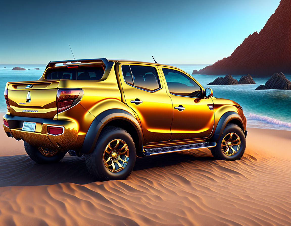 Golden Mitsubishi L 200