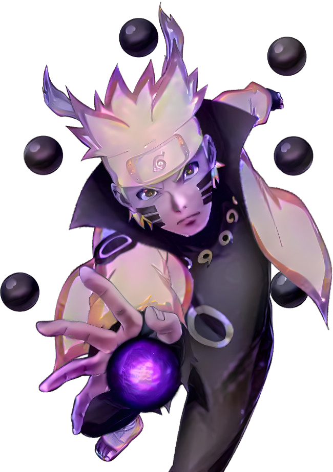 Sage of 6 Path Naruto Purple