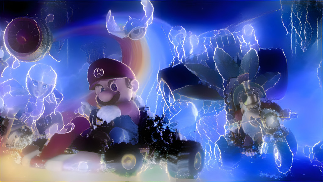 Lighting Mario Cart