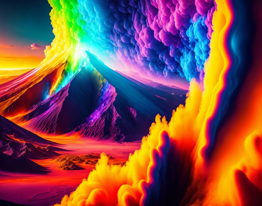 Color Volcano