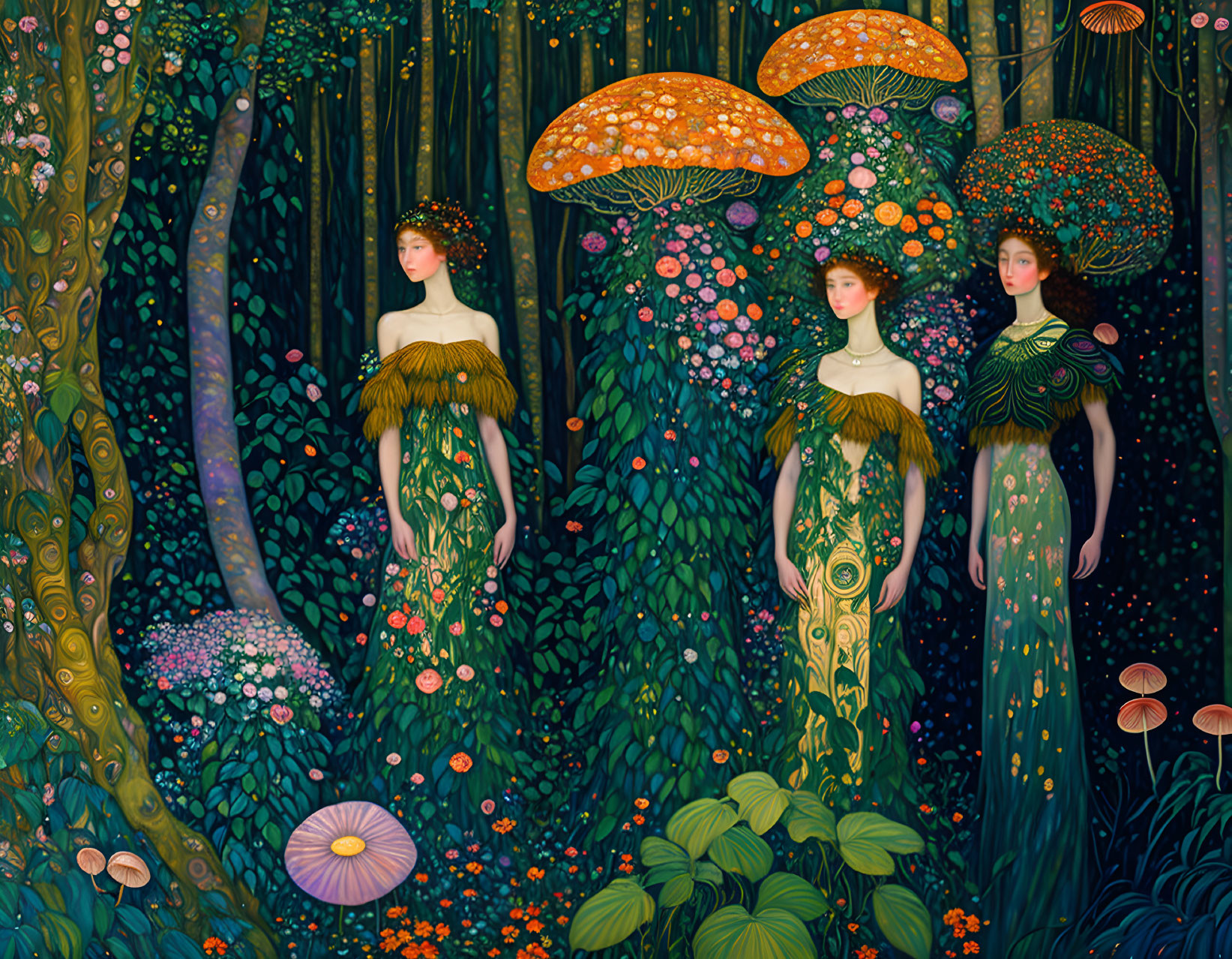 Three Sisters of the Forest