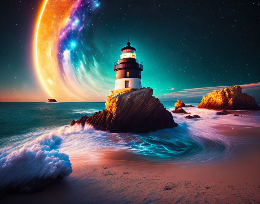 Cosmic Lighthouse