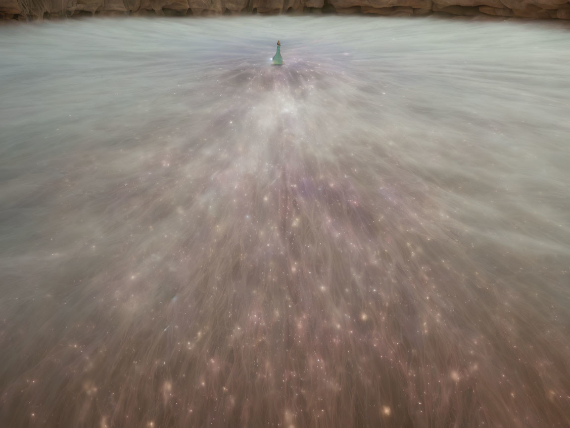 Starry Night Sky Long Exposure with Person Illusion