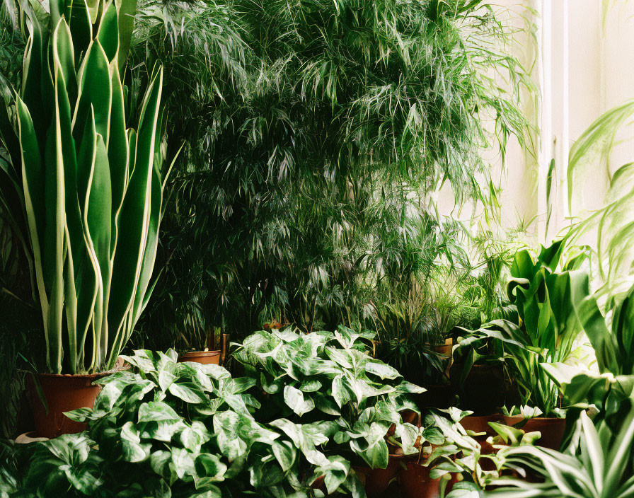 Plantas de jardín interior