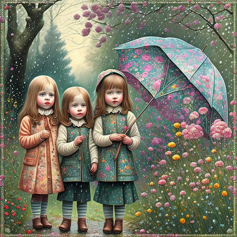 Springtime showers 