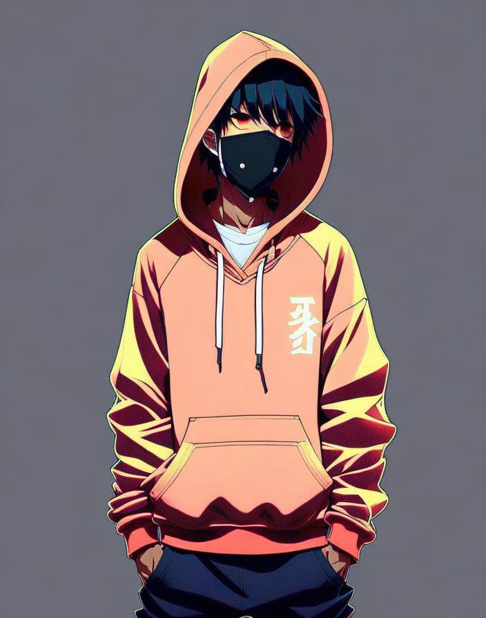 Hoodie on anime sale