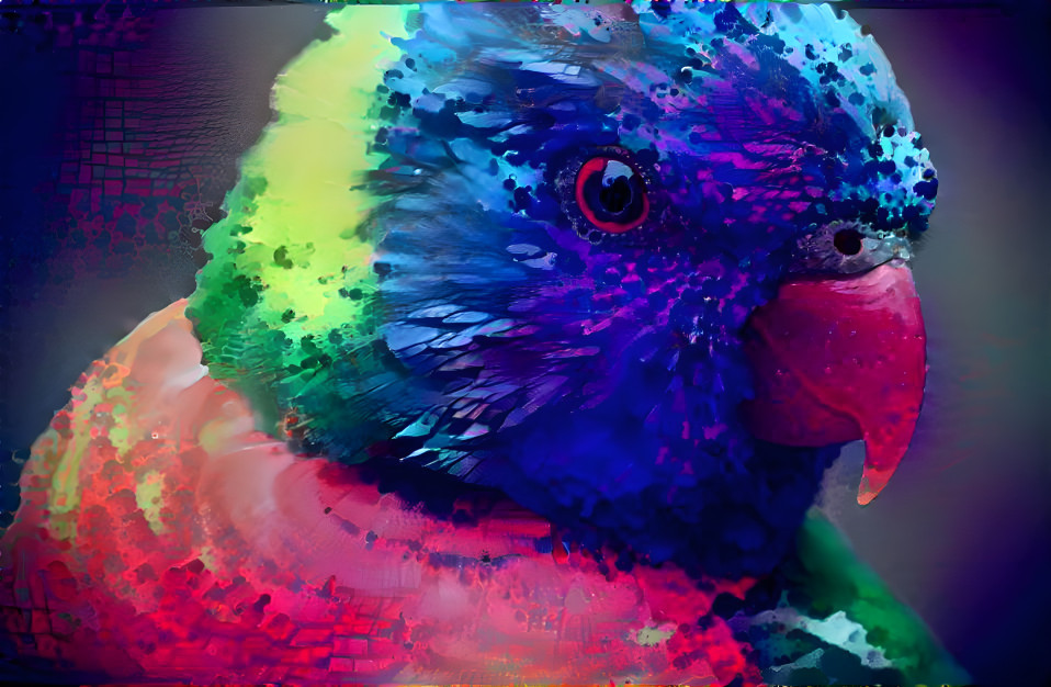 Painted bird DEEP DREAM