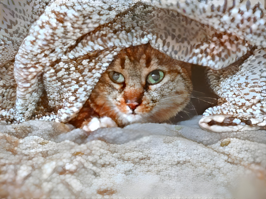 It’s hailing….snow cat