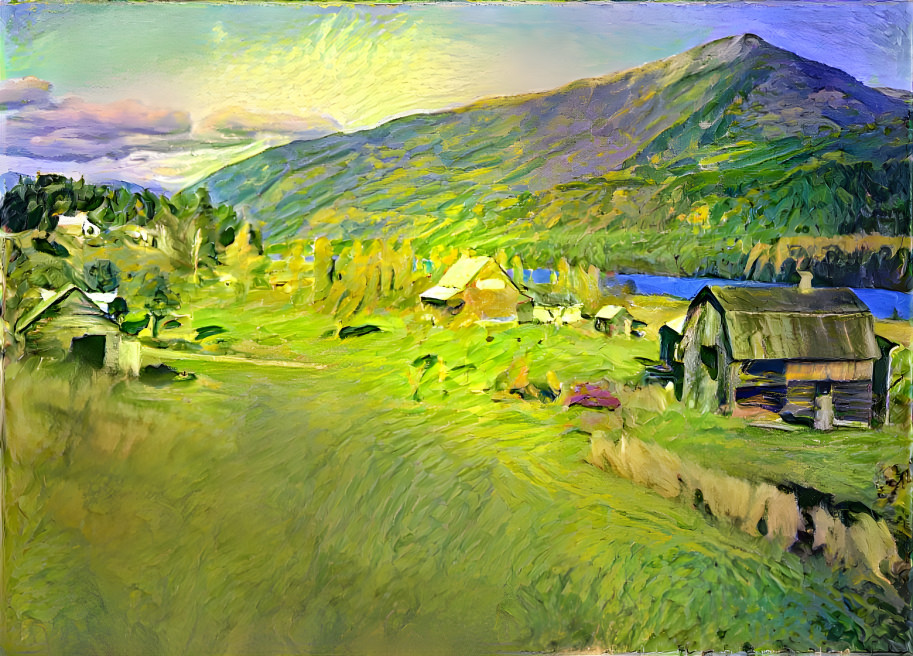 Kootenay River Valley Farm in Green