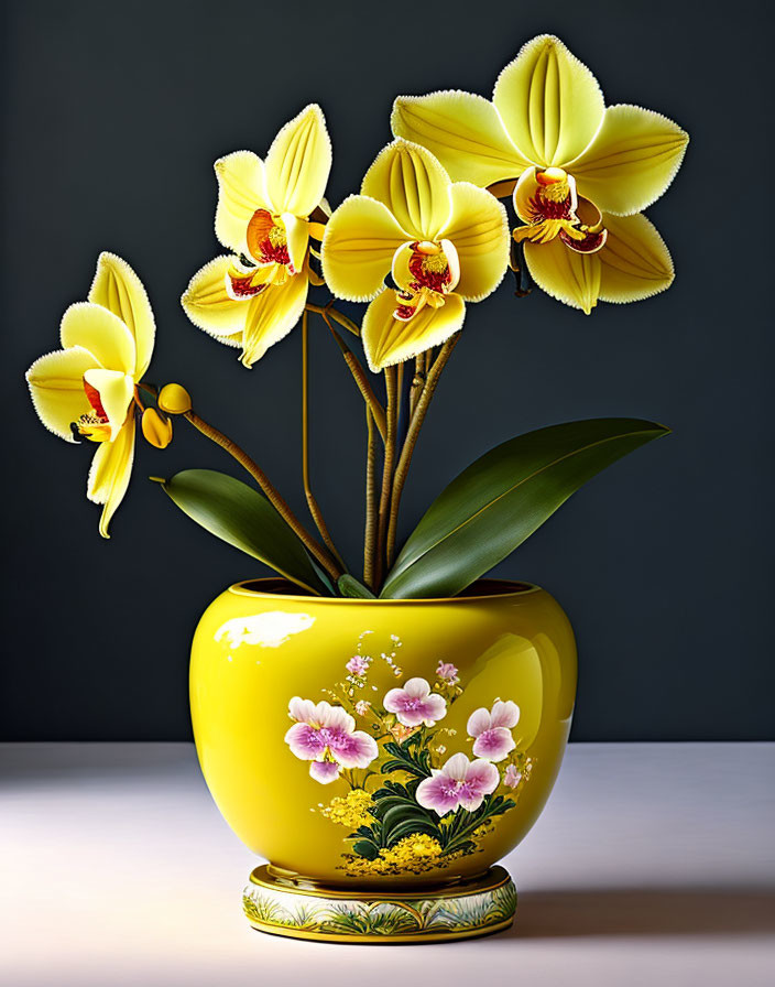 Yellow Orchids