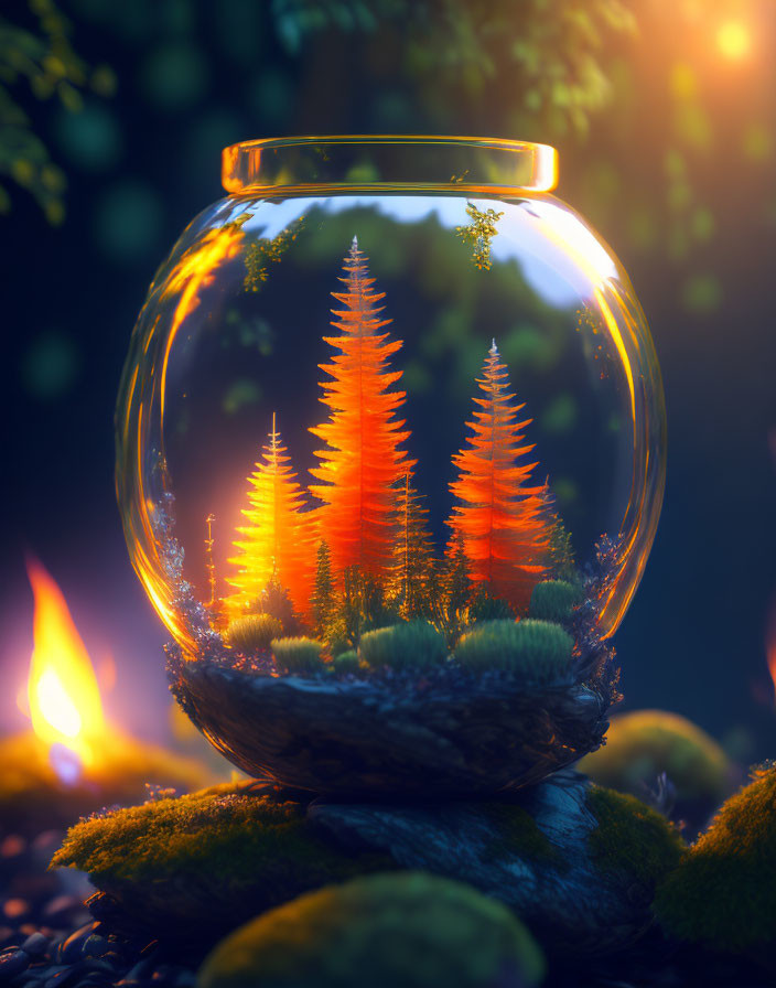 Forest in a Jar