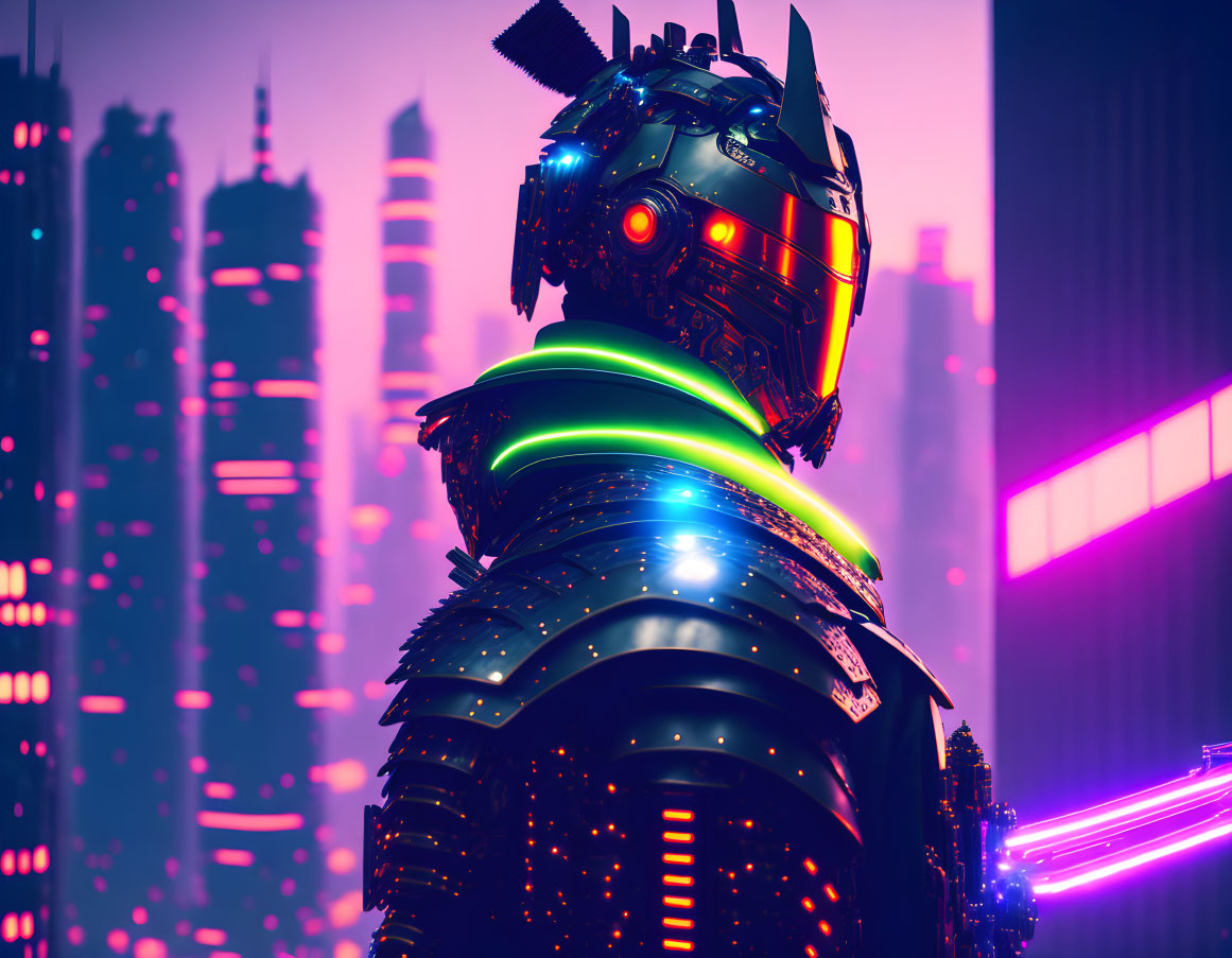 Cybernetic samurai