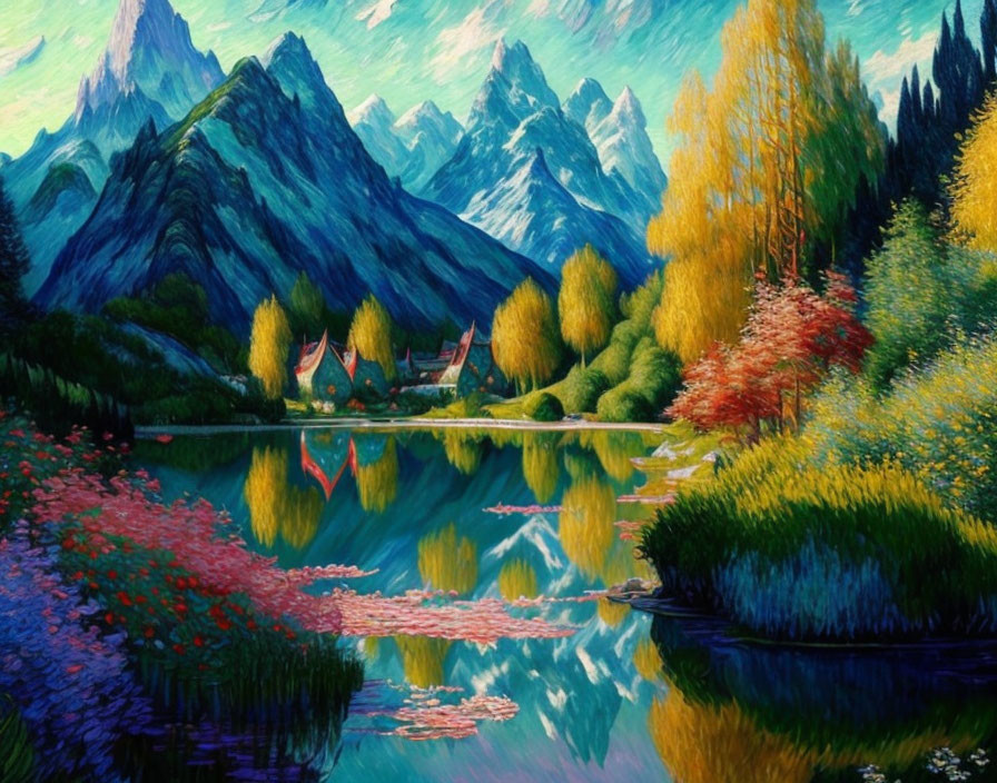 "Rivendell" by Monet & van Gogh