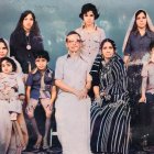 Seven Regal Women in Elaborate Traditional Attire and Jewelry