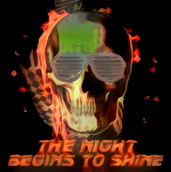 The Night Begins to Shine Album Cover Fire