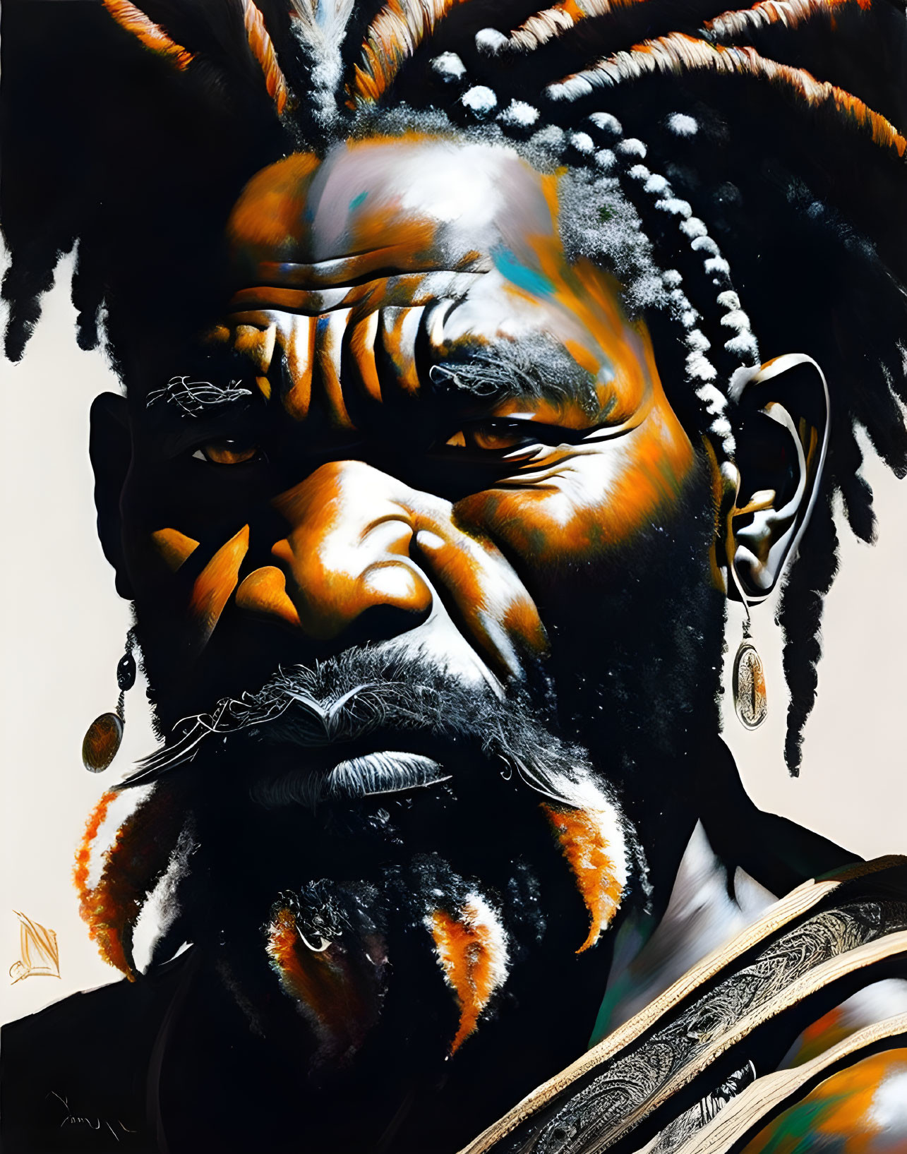 Papua warrior