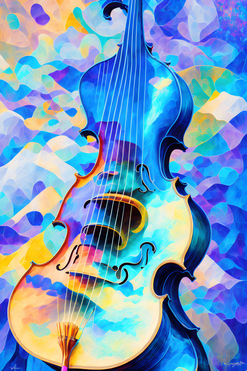 Picasso cello