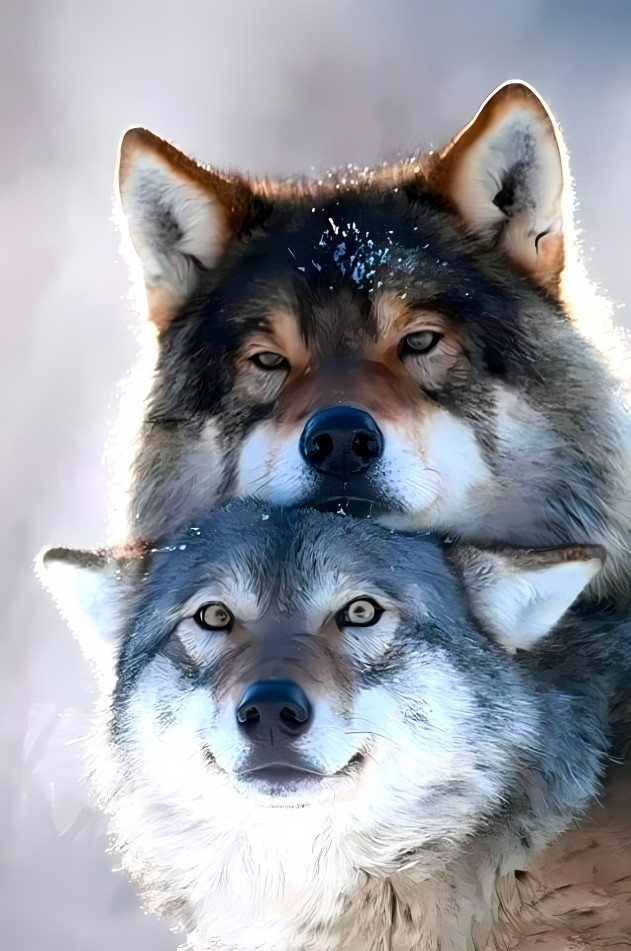 wolf family