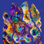 Colorful Abstract Art: Swirling Patterns & Vibrant Colors