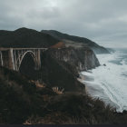 Dramatic Coastal Landscape with Winding Road