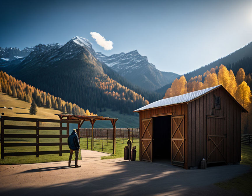 Stable in the mountains