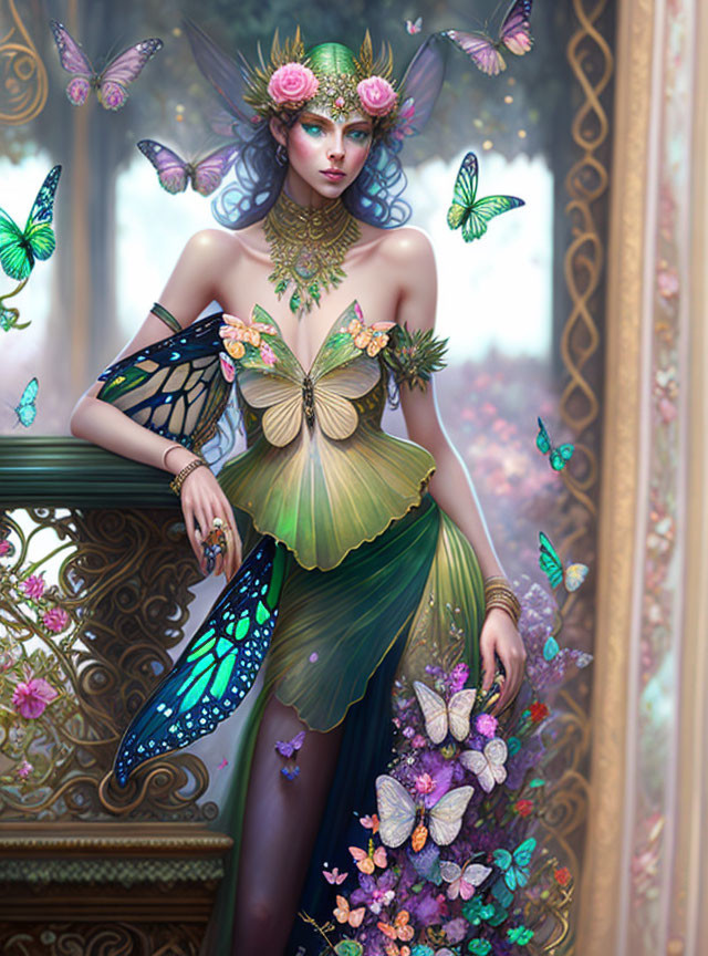 Butterfly women