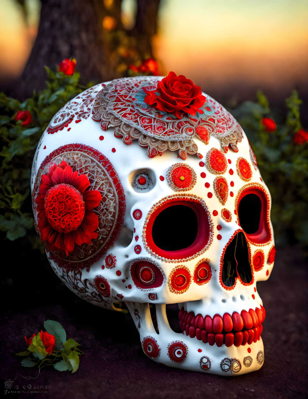 Day of the Dead Sugar Skull