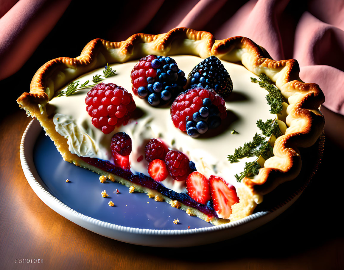 Gourmet Fruit Tart