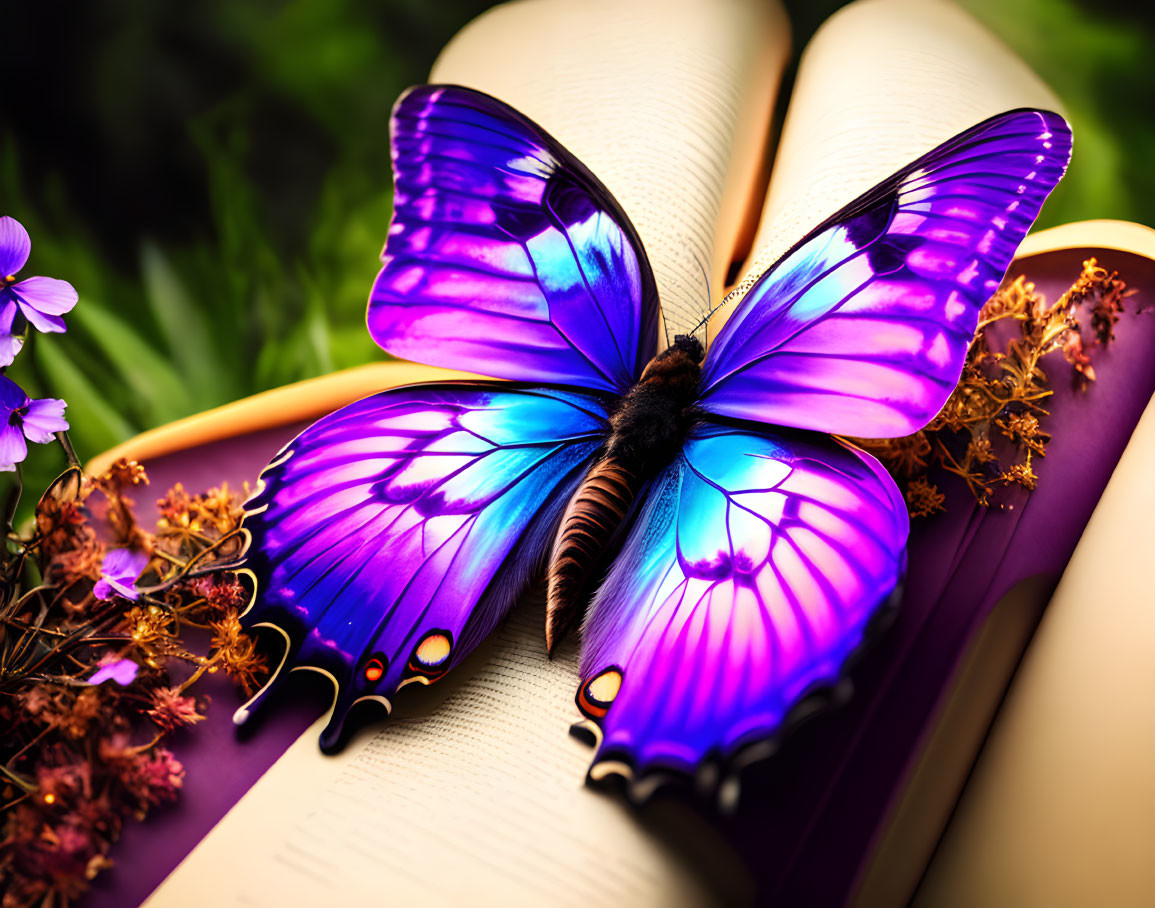 The Reading Butterfly