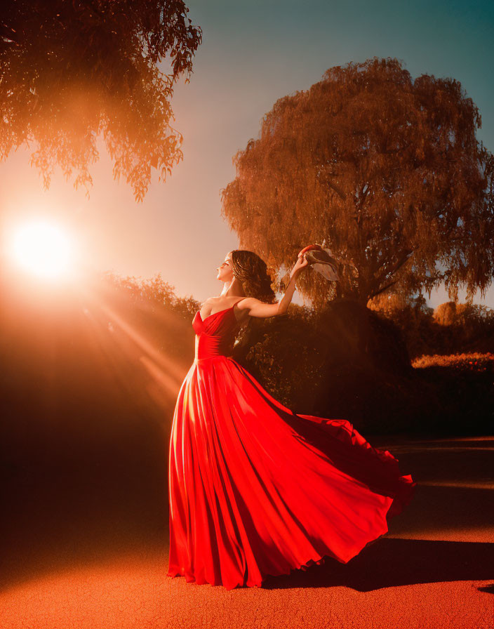 Lady in Red