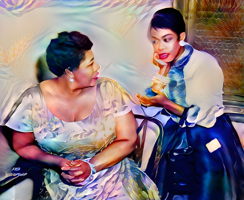 Ella Fitzgerald e Sarah Vaughan