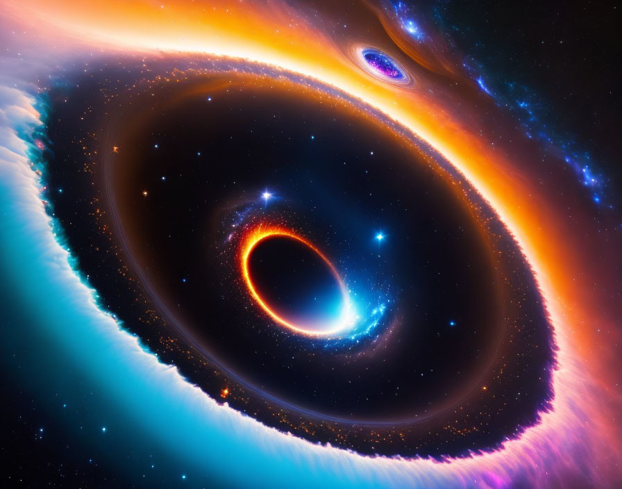 Colorful Energy Emanating from Swirling Black Holes