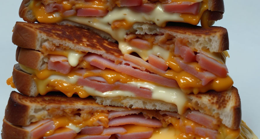 Delicious Grilled Ham and Cheese Sandwich Recipe