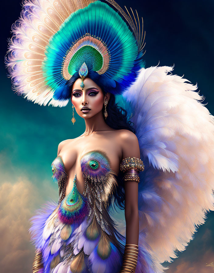 Brazilian carnival girl