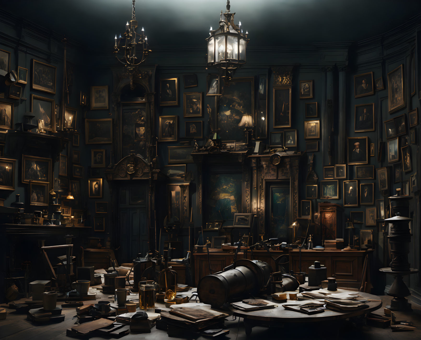 Victorian alchemists room