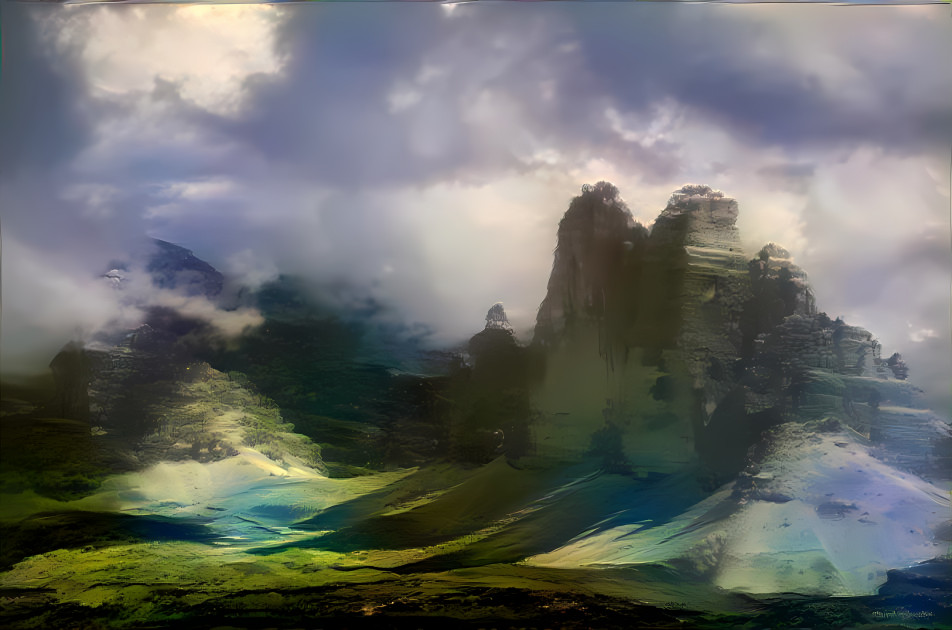 Colourised Landscape