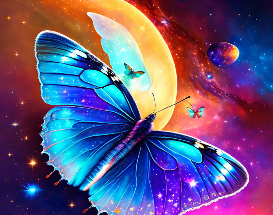 Space butterfly