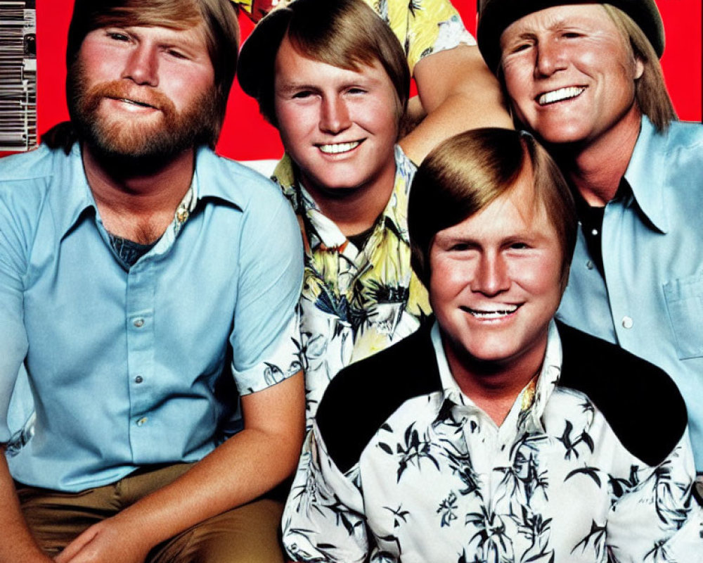 Four Men in Collared Shirts Smiling on Rolling Stone Cover