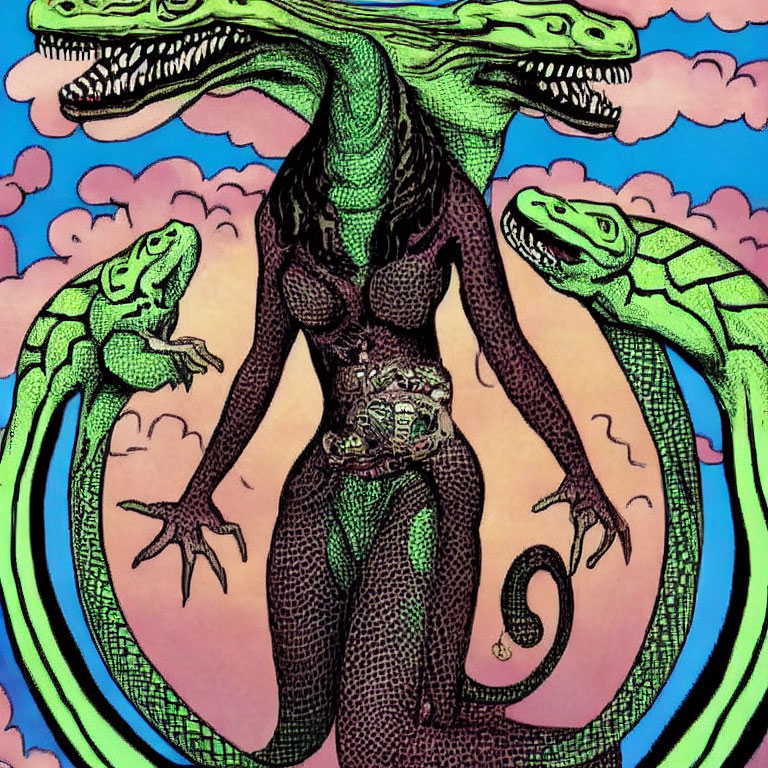 Goddess of reptilians