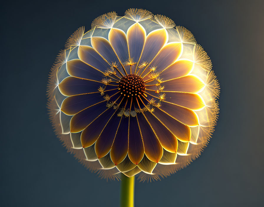 a sort of stylized dandelion