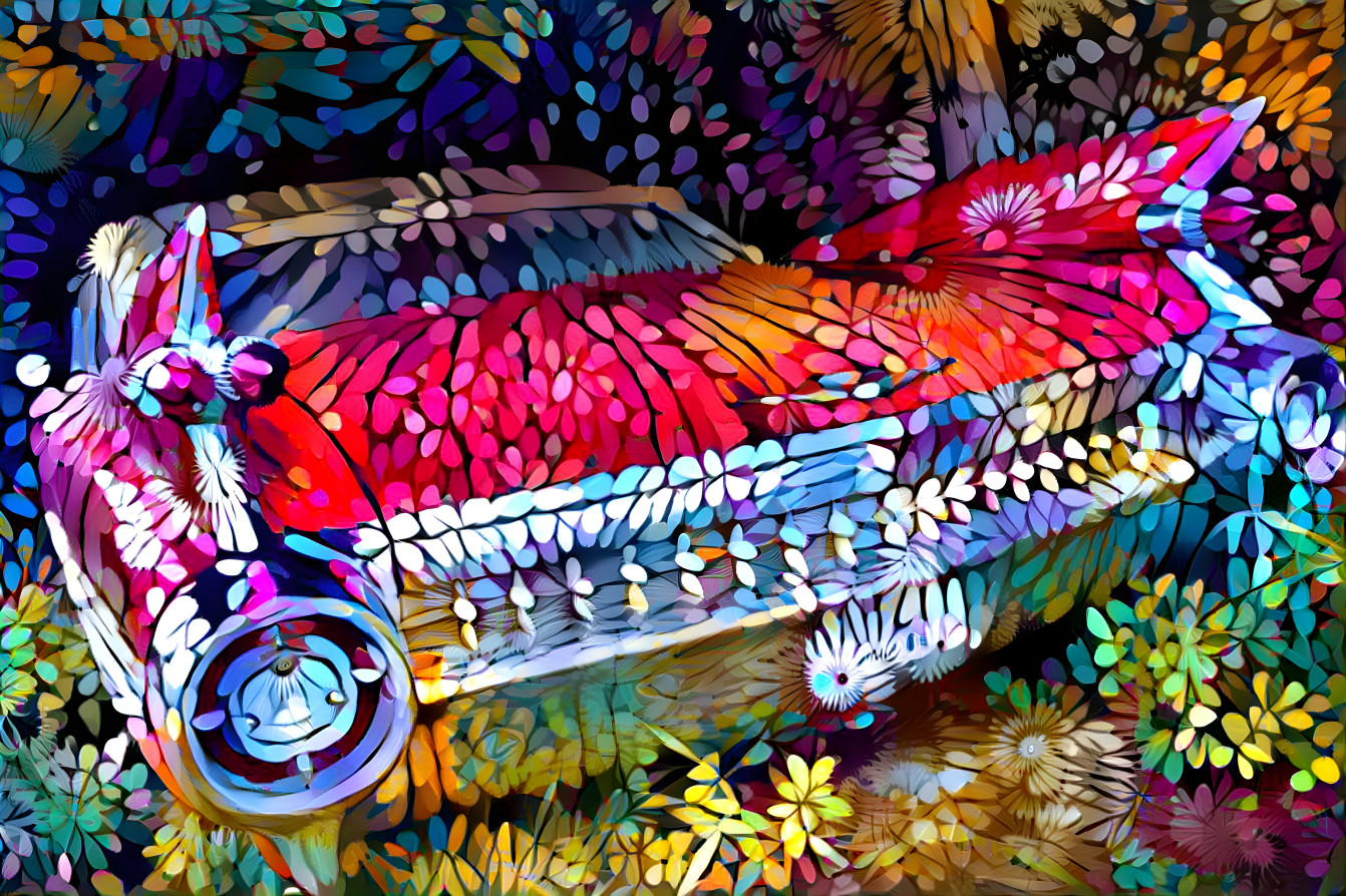 Flowery Caddy