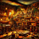 Fantasy-inspired apothecary with magical decor