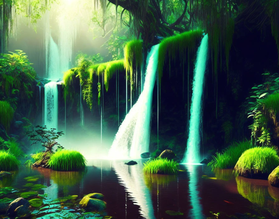 Swamp Waterfall