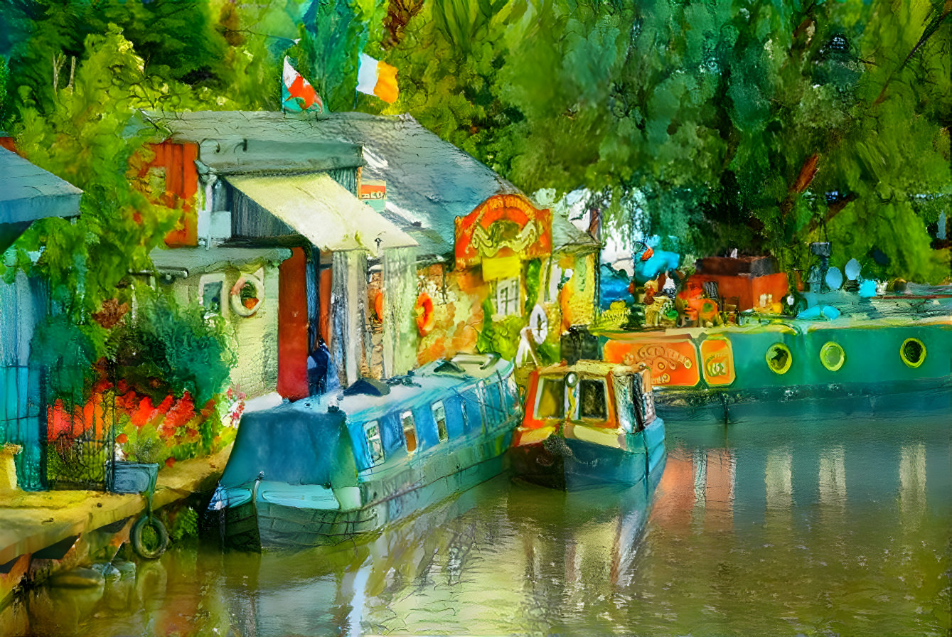 "Blisworth Narrowboats" - by Unreal.