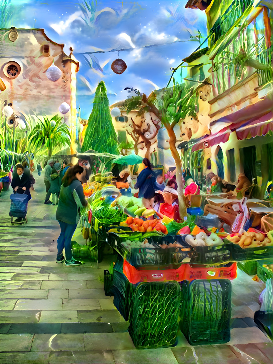 "Mediterranean Market" - by Unreal.