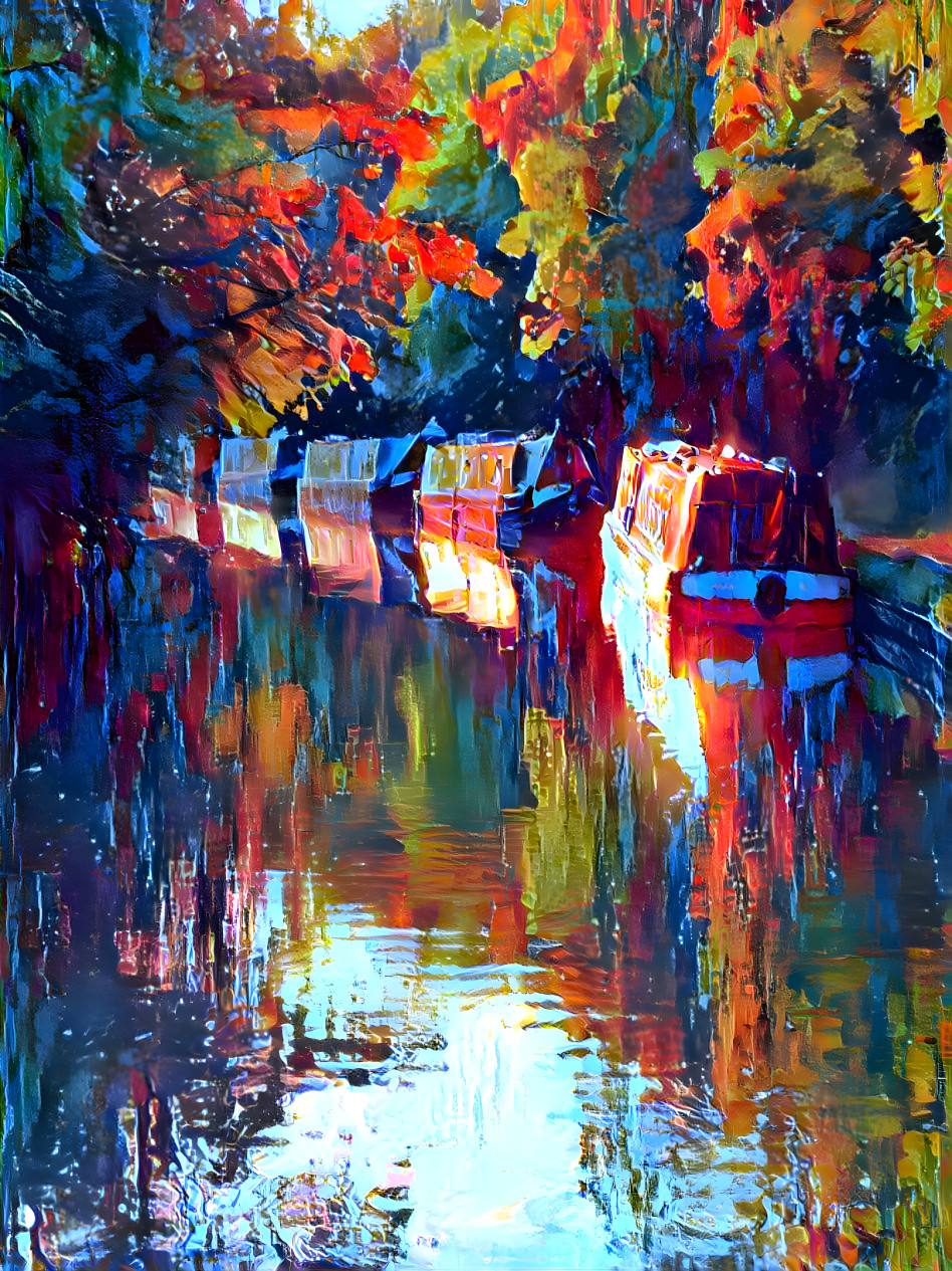 "Canal Reflections" - by Unreal.