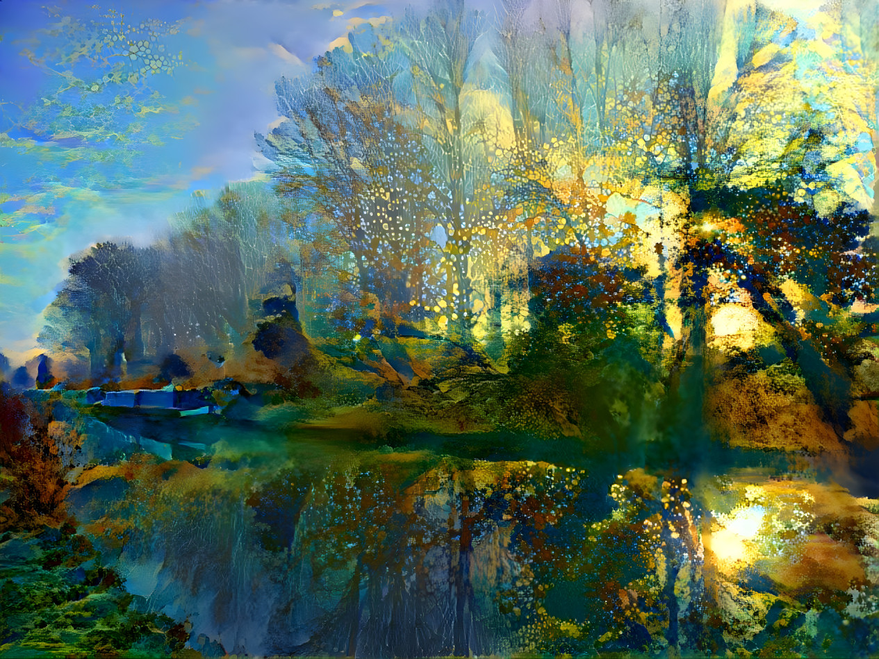 "Grand Union Canal : Sunrise" - by Unreal.